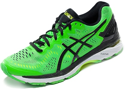 ASICS Gel Kayano 23 'Green Gecko' Sneaker Hijau Pria/Wanita T646N-8590 Lookbook ASICS Gel Kayano 23 'Green Gecko' Sneaker Hijau Pria/Wanita T646N-8590