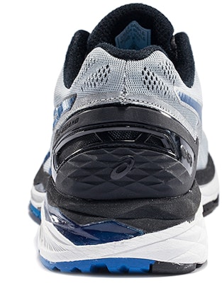 Asics Gel-Kayano 23 防滑透氣 低筒 跑步鞋 男款 銀藍 2E寬 Shop Asics Gel-Kayano 23 防滑透氣 低筒 跑步鞋 男款 銀藍 2E寬