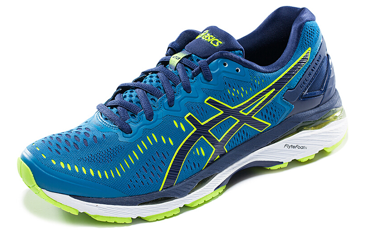 Order ASICS Gel Kayano 23 ''Bleu Tonnerre Jaune Sécurité'' T646N-4907