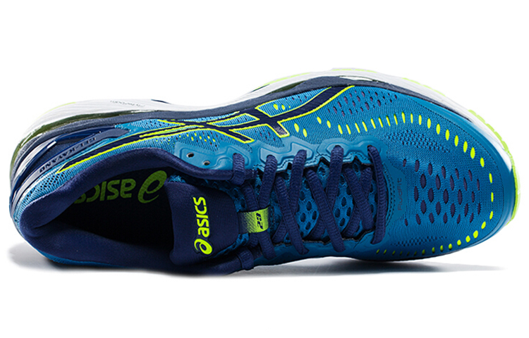 Lookbook ASICS Gel Kayano 23 ''Bleu Tonnerre Jaune Sécurité'' T646N-4907