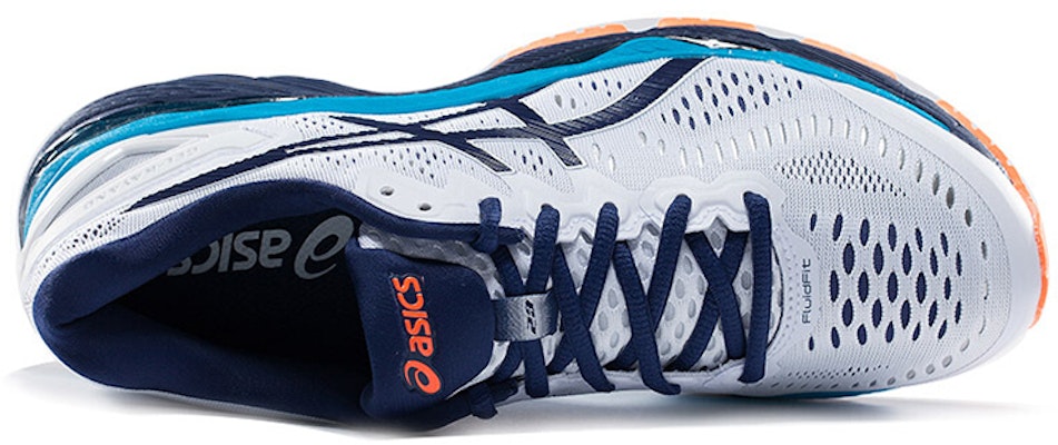 亞瑟士 Gel-Kayano 23 白藍 跑步鞋 Shop 亞瑟士 Gel-Kayano 23 白藍 跑步鞋