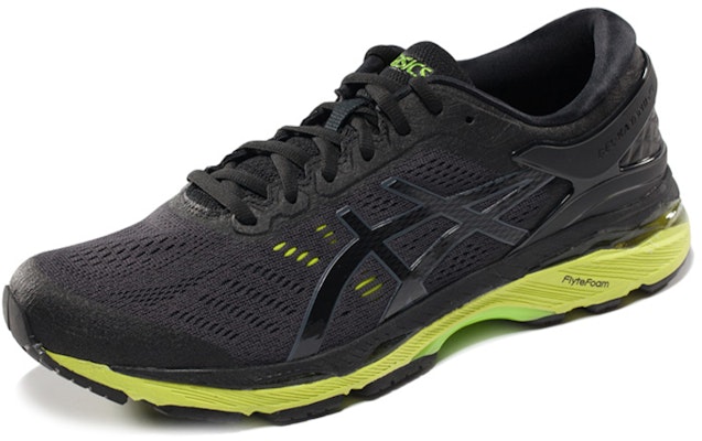 Asics Gel-Kayano 24 運動 耐磨防滑 低筒 跑步鞋 男款 黑綠 Order Asics Gel-Kayano 24 運動 耐磨防滑 低筒 跑步鞋 男款 黑綠