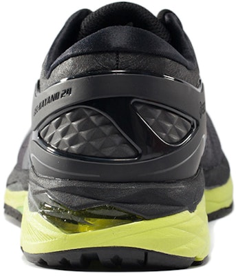 Asics Gel-Kayano 24 運動 耐磨防滑 低筒 跑步鞋 男款 黑綠 Shop Asics Gel-Kayano 24 運動 耐磨防滑 低筒 跑步鞋 男款 黑綠