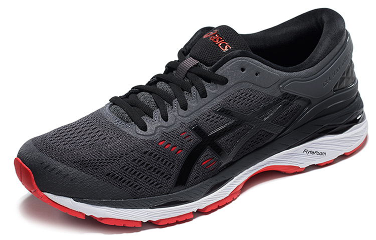 Lookbook ASICS Gel Kayano 24 ''Grigio Rosso Fiery'' T749N-9590