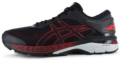 ASICS Gel Kayano 25 'Black Classic Red' 1011A019-004 ASICS Gel Kayano 25 'Black Classic Red' 1011A019-004