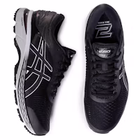 Shop Asics Gel-Kayano 25 (2E寬版) 黑色 跑步鞋