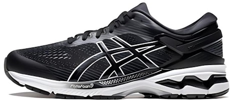 ASICS Gel Kayano 26 2E Wide 'Black White' 1011A542-001 ASICS Gel Kayano 26 2E Wide 'Black White' 1011A542-001