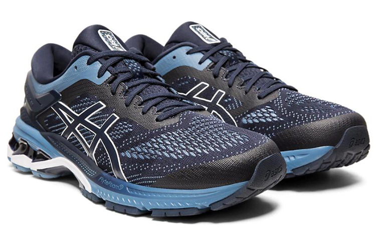 Lookbook ASICS Gel Kayano 26 2E Wide 'Gris Medianoche Floss' 1011A542-400