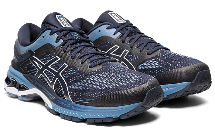 Lookbook 亚瑟士Gel Kayano 26 4E宽版‘午夜灰线’ 1011A536-400