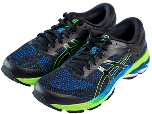 ASICS Gel Kayano 26 ''Noir Bleu Électrique'' 1011A541-003 Lookbook ASICS Gel Kayano 26 ''Noir Bleu Électrique'' 1011A541-003