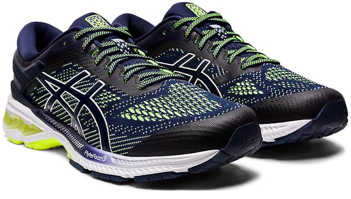 ASICS Gel Kayano 26 'Peacoat Amarillo Seguridad' 1011A541-403 Lookbook ASICS Gel Kayano 26 'Peacoat Amarillo Seguridad' 1011A541-403