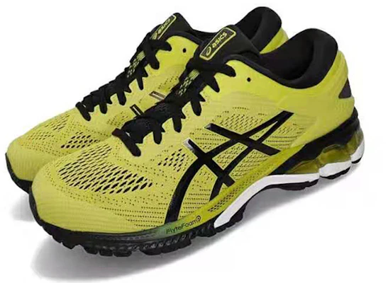 ASICS Gel Kayano 26 'Sour Yuzu Hitam' 1011A541-750 Lookbook ASICS Gel Kayano 26 'Sour Yuzu Hitam' 1011A541-750