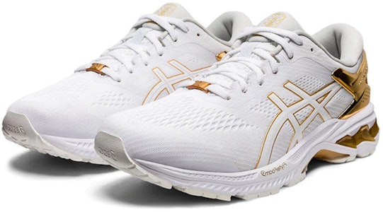 ASICS Gel Kayano 26 Platinum 'Emas Tulen' 1011A872-100 Lookbook ASICS Gel Kayano 26 Platinum 'Emas Tulen' 1011A872-100