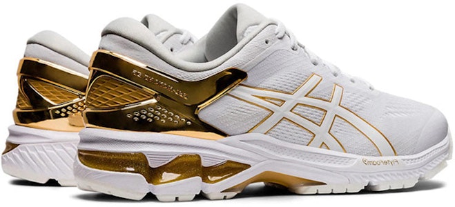 ASICS Gel Kayano 26 Platinum 'Emas Tulen' 1011A872-100 Shop ASICS Gel Kayano 26 Platinum 'Emas Tulen' 1011A872-100