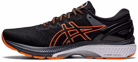 ASICS Gel Kayano 27 4E Wide 'Black Marigold Orange' 1011A833-003 ASICS Gel Kayano 27 4E Wide 'Black Marigold Orange' 1011A833-003