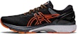 ASICS Gel Kayano 27 4E Wide 'Hitam Marigold Oren' 1011A833-003