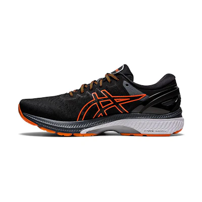 ASICS Gel Kayano 27 4E Wide 'Black Marigold Orange'
