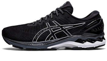 ASICS Gel Kayano 27 4E Wide 'Black Silver' 1011A833-001 ASICS Gel Kayano 27 4E Wide 'Black Silver' 1011A833-001