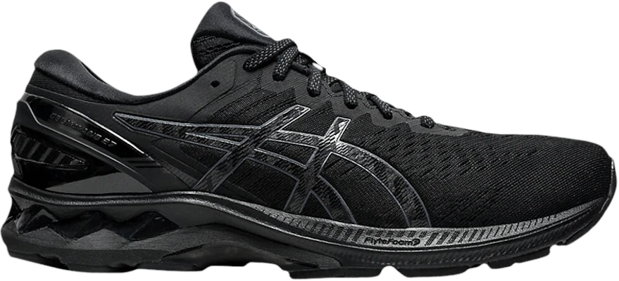 ASICS Gel Kayano 27 4E Wide Triple Black 1011A833 002