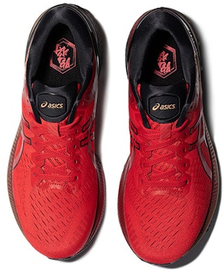 ASICS Gel-Kayano 27 Rajutan Merah 1011B093-600 Lookbook ASICS Gel-Kayano 27 Rajutan Merah 1011B093-600
