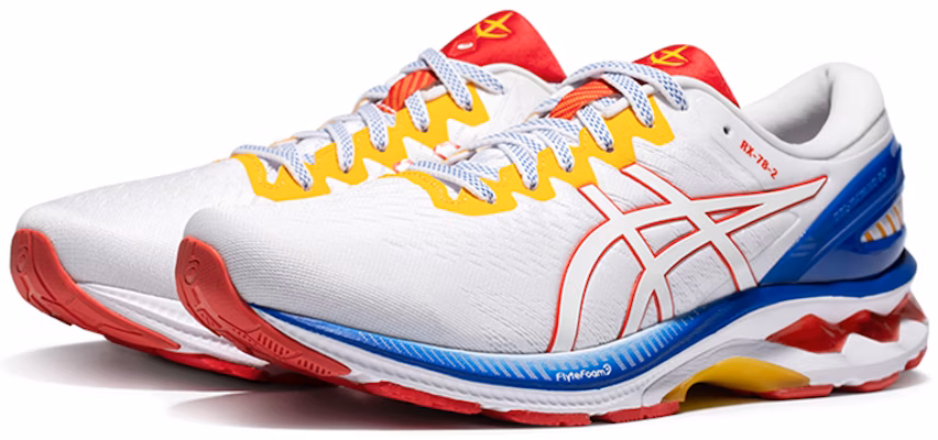 Asics Gel-Kayano 27 Gundam 防滑耐磨減震 低筒 跑步鞋 男款 白藍紅 Order Asics Gel-Kayano 27 Gundam 防滑耐磨減震 低筒 跑步鞋 男款 白藍紅
