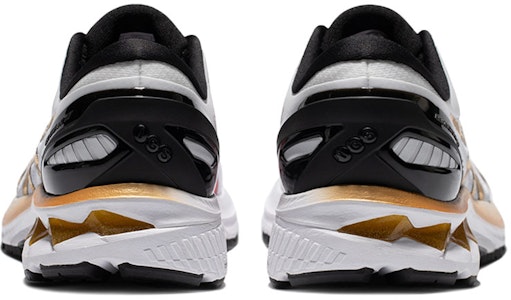 アシックス GEL-Kayano 27 白/金/赤 1011B174-100 Shop アシックス GEL-Kayano 27 白/金/赤 1011B174-100