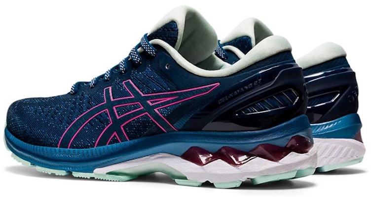 亚瑟士 Gel-Kayano 27 蓝色跑鞋 1012A951-400 Lookbook 亚瑟士 Gel-Kayano 27 蓝色跑鞋 1012A951-400