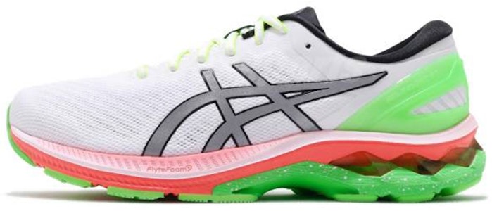 亚瑟士Gel Kayano 27彩色鞋底夜光款 1011A885-100 Buy 亚瑟士Gel Kayano 27彩色鞋底夜光款 1011A885-100