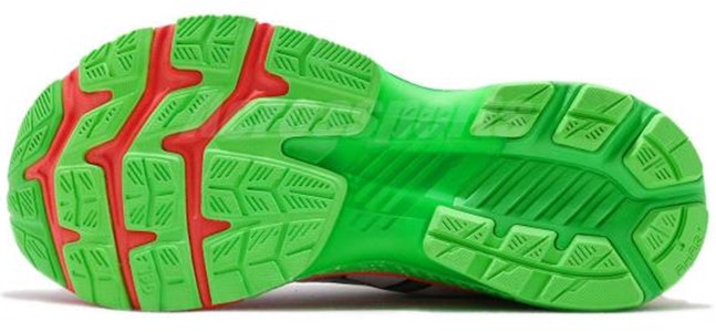 亚瑟士Gel Kayano 27彩色鞋底夜光款 1011A885-100 Details for 亚瑟士Gel Kayano 27彩色鞋底夜光款 1011A885-100