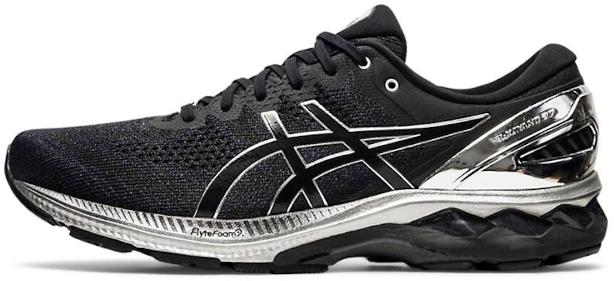 ASICS Gel Kayano 27 Platinum 'Black Pure Silver' 1011B158-001 Buy ASICS Gel Kayano 27 Platinum 'Black Pure Silver' 1011B158-001