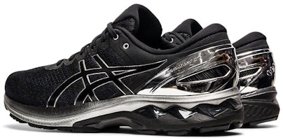 亞瑟士Gel Kayano 27 Platinum '黑色純銀' 1011B158-001 Shop 亞瑟士Gel Kayano 27 Platinum '黑色純銀' 1011B158-001