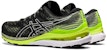ASICS Gel Kayano 28 2E Wide 'Hitam Hijau Bahaya' 1011B188-004