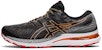 ASICS Gel Kayano 28 4E Lebar 'Hitam Kelabu Tanah Liat' 1011B191-005