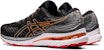 ASICS Gel Kayano 28 4E Lebar 'Hitam Kelabu Tanah Liat' 1011B191-005