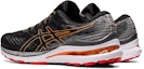 Shop ASICS Gel Kayano 28 4E Lebar 'Hitam Kelabu Tanah Liat' 1011B191-005