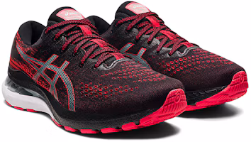 Lookbook 亞瑟士Gel Kayano 28 4E寬楦 '黑色電紅' 1011B191-002