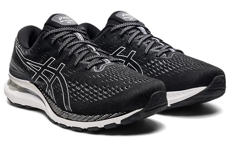 Lookbook ASICS Gel Kayano 28 4E Wide 'Hitam Putih' 1011B191-003