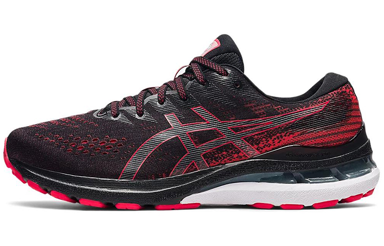 ASICS Gel Kayano 28 'Black Electric Red' 1011B189-002