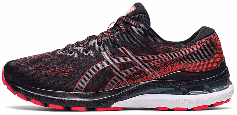 ASICS Gel Kayano 28 'Black Electric Red' 1011B189-002 Buy ASICS Gel Kayano 28 'Black Electric Red' 1011B189-002