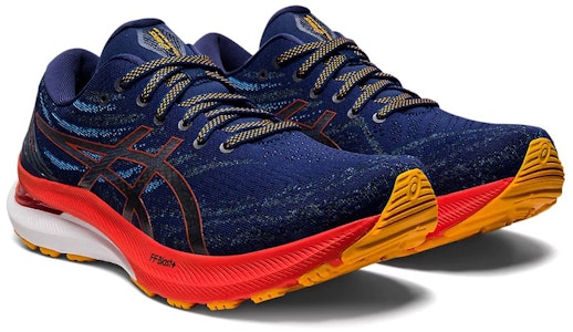 亚瑟士Gel Kayano 29 4E宽版'深海洋樱桃番茄' 1011B471-401 Lookbook 亚瑟士Gel Kayano 29 4E宽版'深海洋樱桃番茄' 1011B471-401