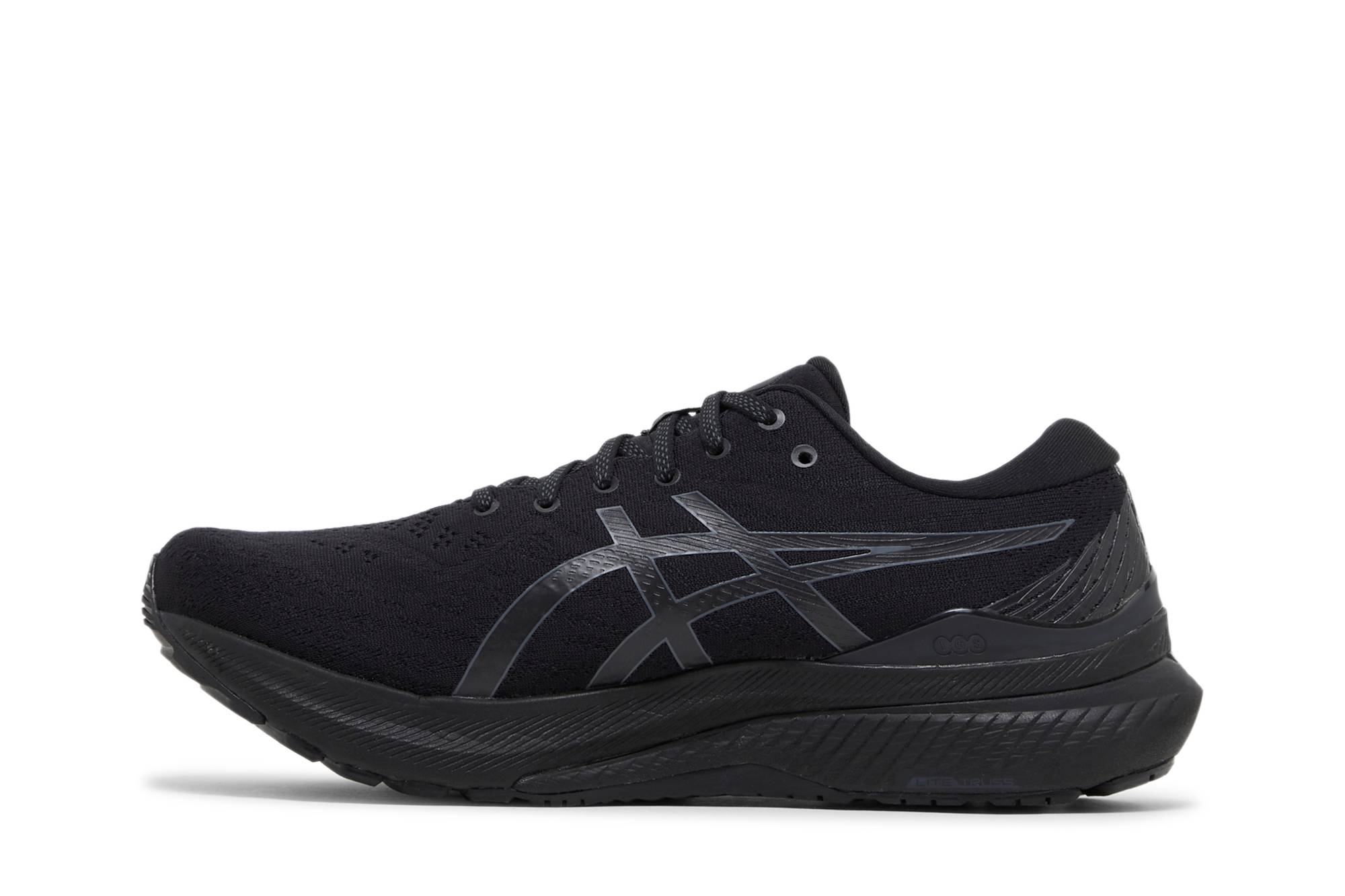 Lookbook アシックス ゲルカヤノ29 4E ワイド "トリプルブラック" 1011B471-001