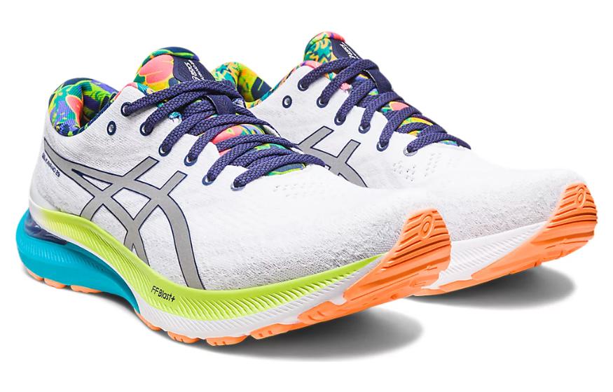 Lookbook アシックス ゲルカヤノ29 ライトショー 白/ライム (Ashikku Gerukayano 29 Raitosho Shiro/Raimu) 1011B628-300