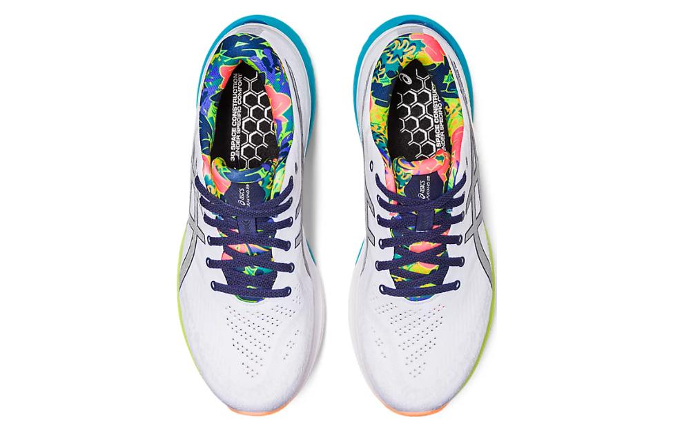 Shop アシックス ゲルカヤノ29 ライトショー 白/ライム (Ashikku Gerukayano 29 Raitosho Shiro/Raimu) 1011B628-300