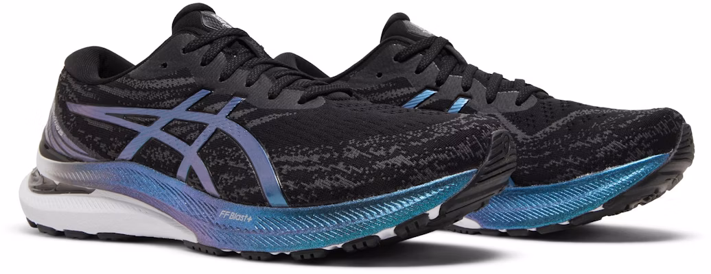 ASICS Gel Kayano 29 Platinum 'Black Blue' 1011B472-001 Cheap ASICS Gel Kayano 29 Platinum 'Black Blue' 1011B472-001