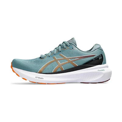 ASICS Gel Kayano 30 'Foggy Teal Bright Orange'