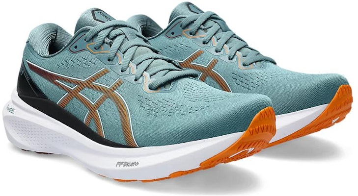 ASICS Gel Kayano 30 'Foggy Teal Bright Orange' Lelaki & Wanita 1011B548-401 Lookbook ASICS Gel Kayano 30 'Foggy Teal Bright Orange' Lelaki & Wanita 1011B548-401