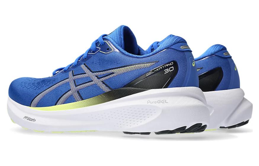Shop 亞瑟士 Gel Kayano 30 寬楦鞋款 '幻影藍輝黃' 1011B685-400