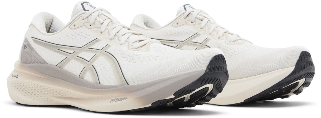 Asics Gel-Kayano 30 防滑耐磨 低筒 跑步鞋 男款 米白色 Cheap Asics Gel-Kayano 30 防滑耐磨 低筒 跑步鞋 男款 米白色