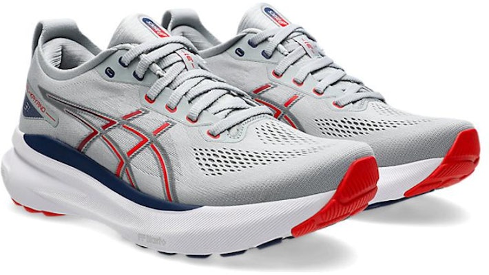 ASICS Gel Kayano 31 'Piedmont Grey Fiery Red' 1011B867-021 Lookbook ASICS Gel Kayano 31 'Piedmont Grey Fiery Red' 1011B867-021