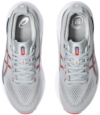 ASICS Gel Kayano 31 'Piedmont Grey Fiery Red' 1011B867-021 Shop ASICS Gel Kayano 31 'Piedmont Grey Fiery Red' 1011B867-021